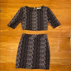 Two piece matching set